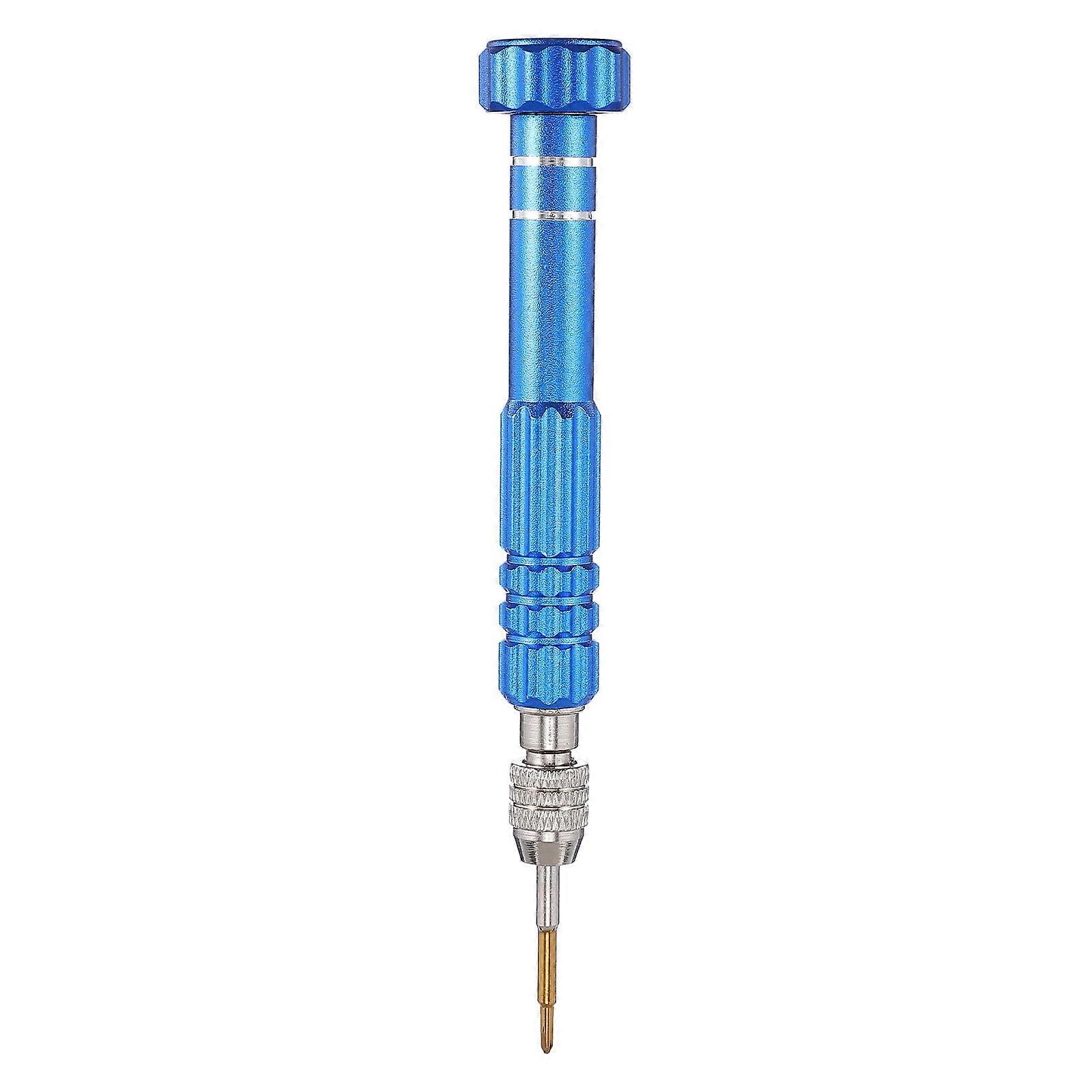 Guangmc Precision Repair Tool Set: Small Computer Screwdriver Bits, Blue Handle.