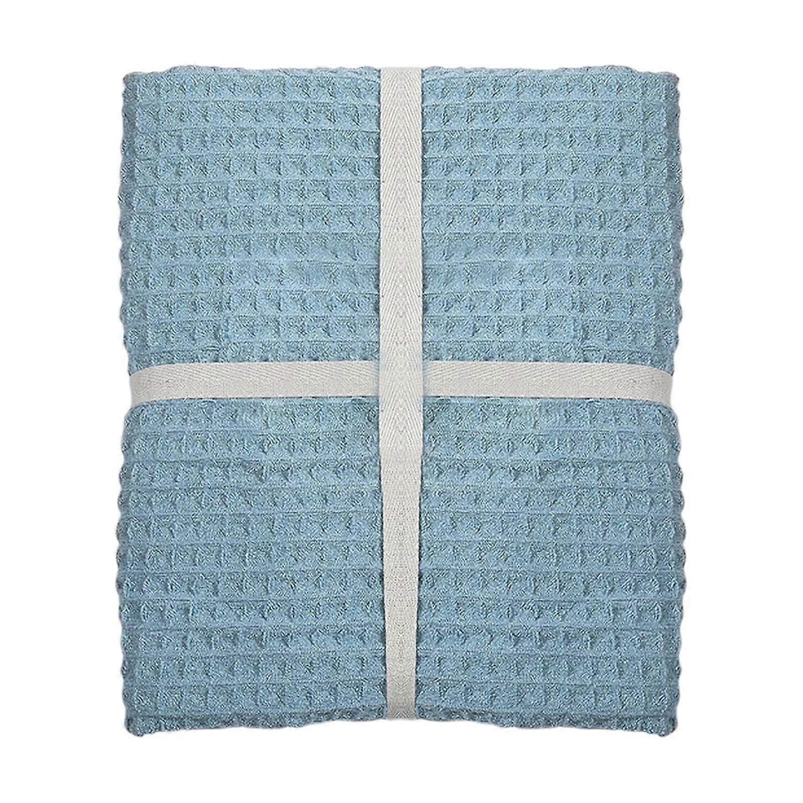 Cailmei Super Absorbent Breathable Bath Towel Light Blue