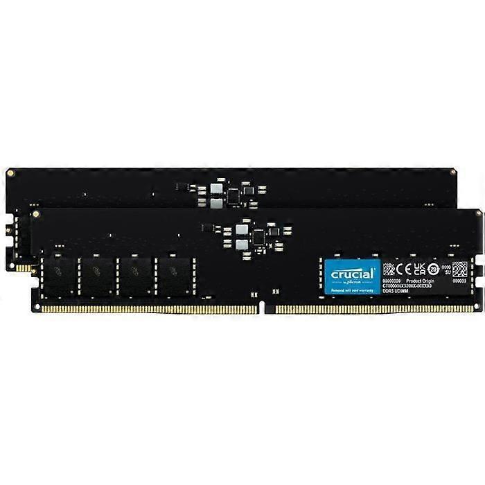 RAM memory - CRUCIAL - Kit DDR5-4800 UDIMM - 32 GB: 2x16 GB (CT2K16G48C40U5)