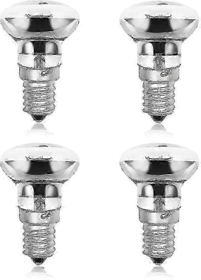 30w E14 R39 Lava Lamp Reflector Lamp, Dimmable E14 Base R39 Heat Lamp, Ac220-240v4 Pack Tw