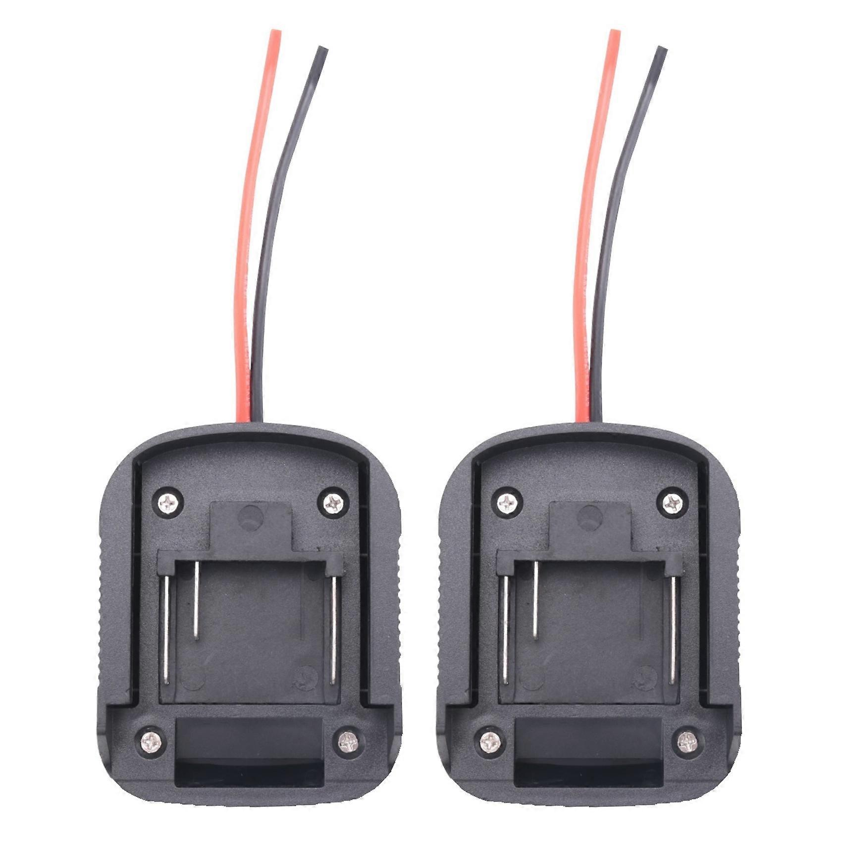 2Pc Battery Adapter for Makita 18V Lithium Battery Power Tool Connector Adapter Dock Holder for Power Tool BL1830 BL1840