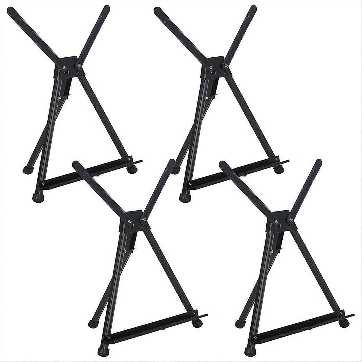 4Pcs Tabletop Easels, Metal Easel Stand for Painting & Display