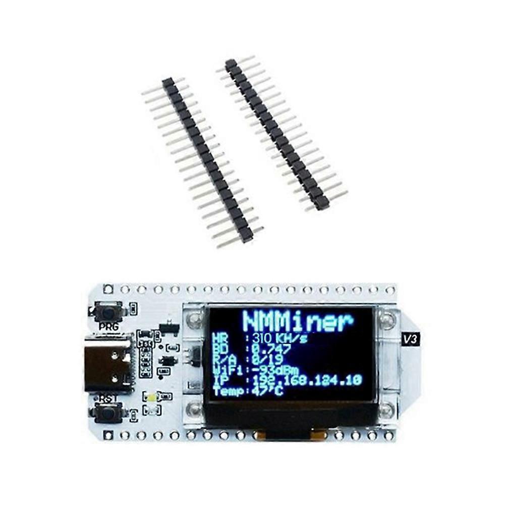 NerdMiner Solo Lottery Miner 310KH/S LoRa 32 V3 433-510MHz USB High Performance Win BTC Support WiFi and BLE Connect
