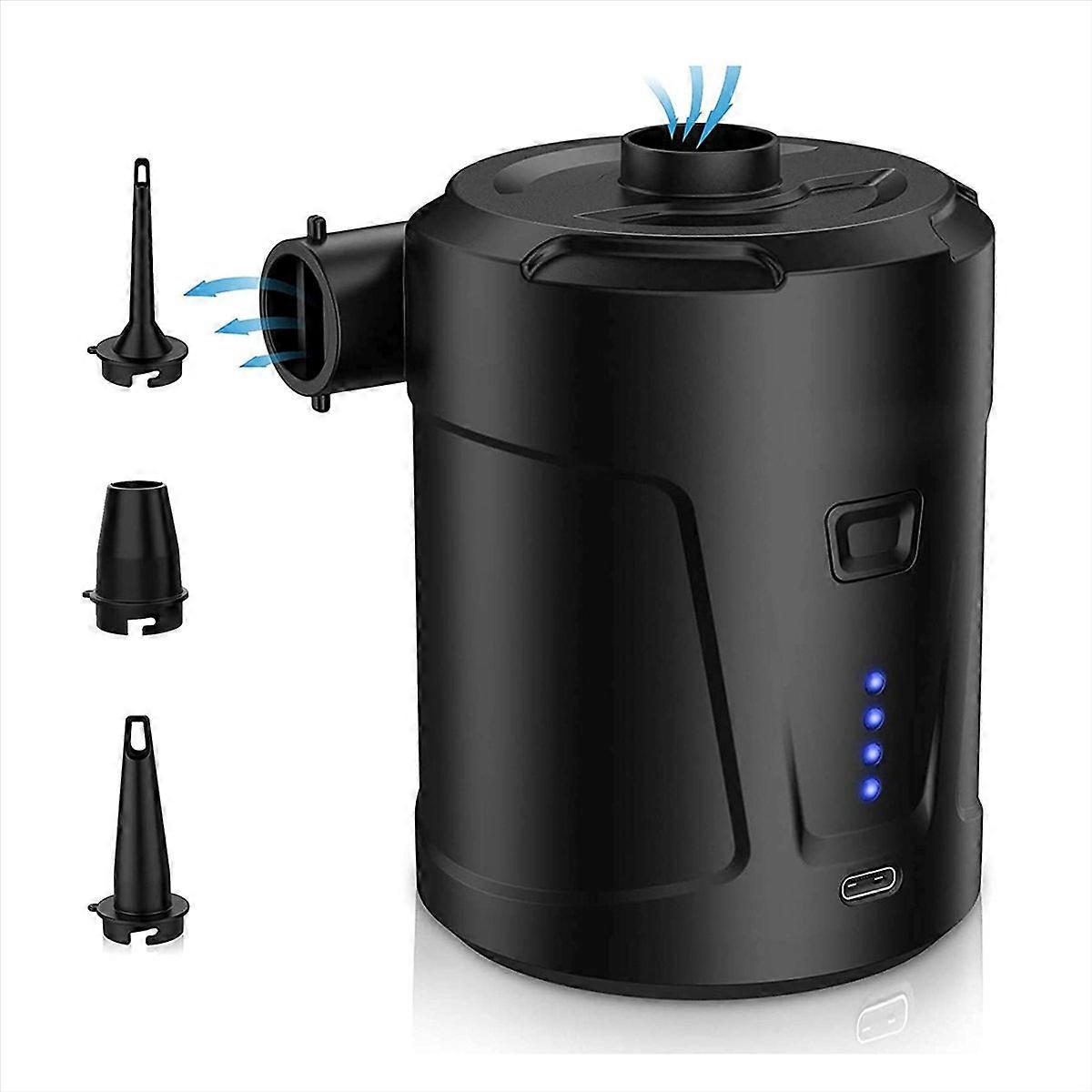 Elektrisk luftpump Bärbar trådlös luftkompressor Inflatorpumpar