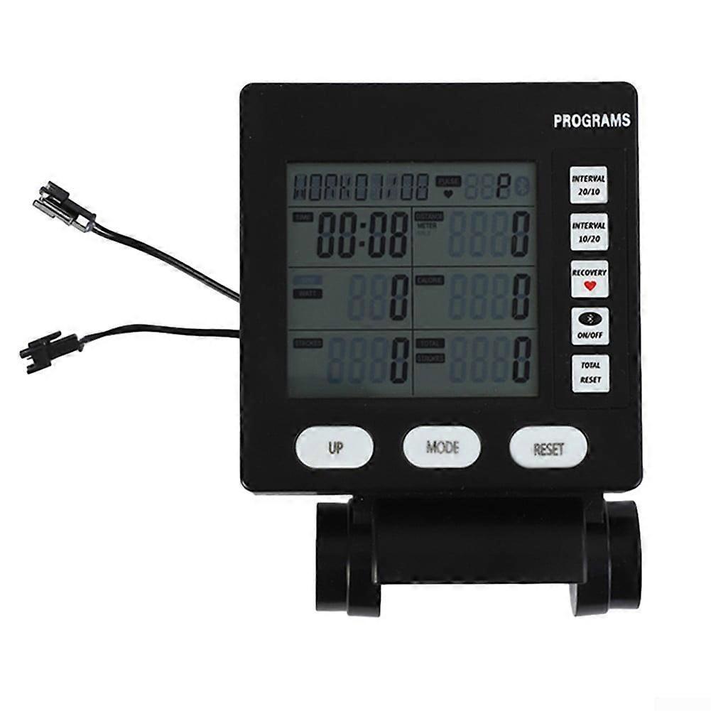 Aceovo Multifunction Rowing Machine Counter Speedometer Lcd Display Counter Monitor