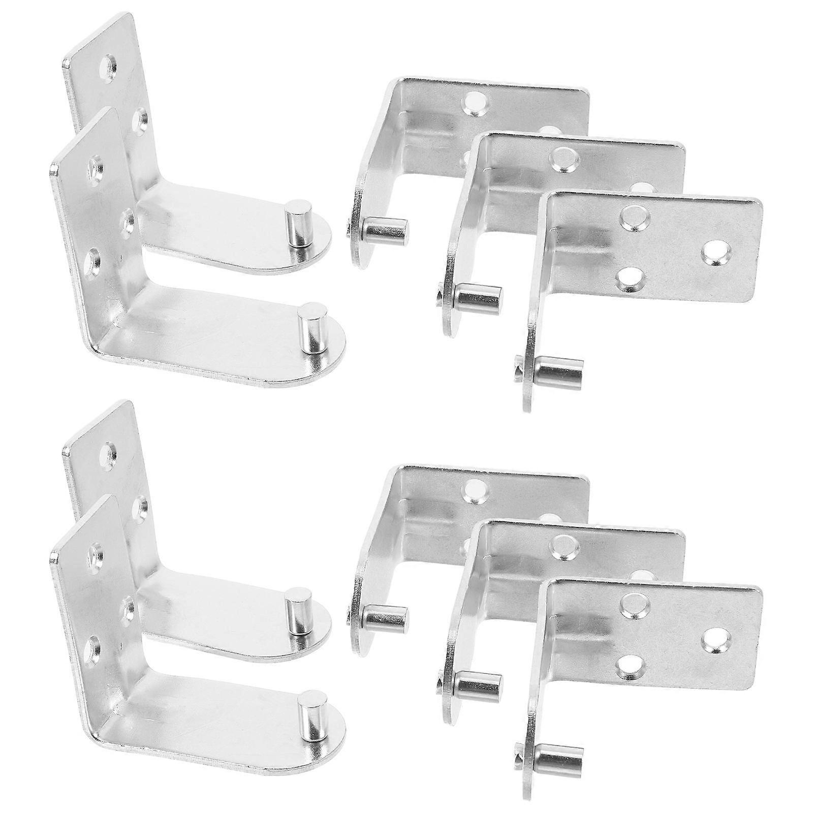 Fire Extinguisher Hanger L Shaped Metal Bracket for Wall Mount 10Pcs