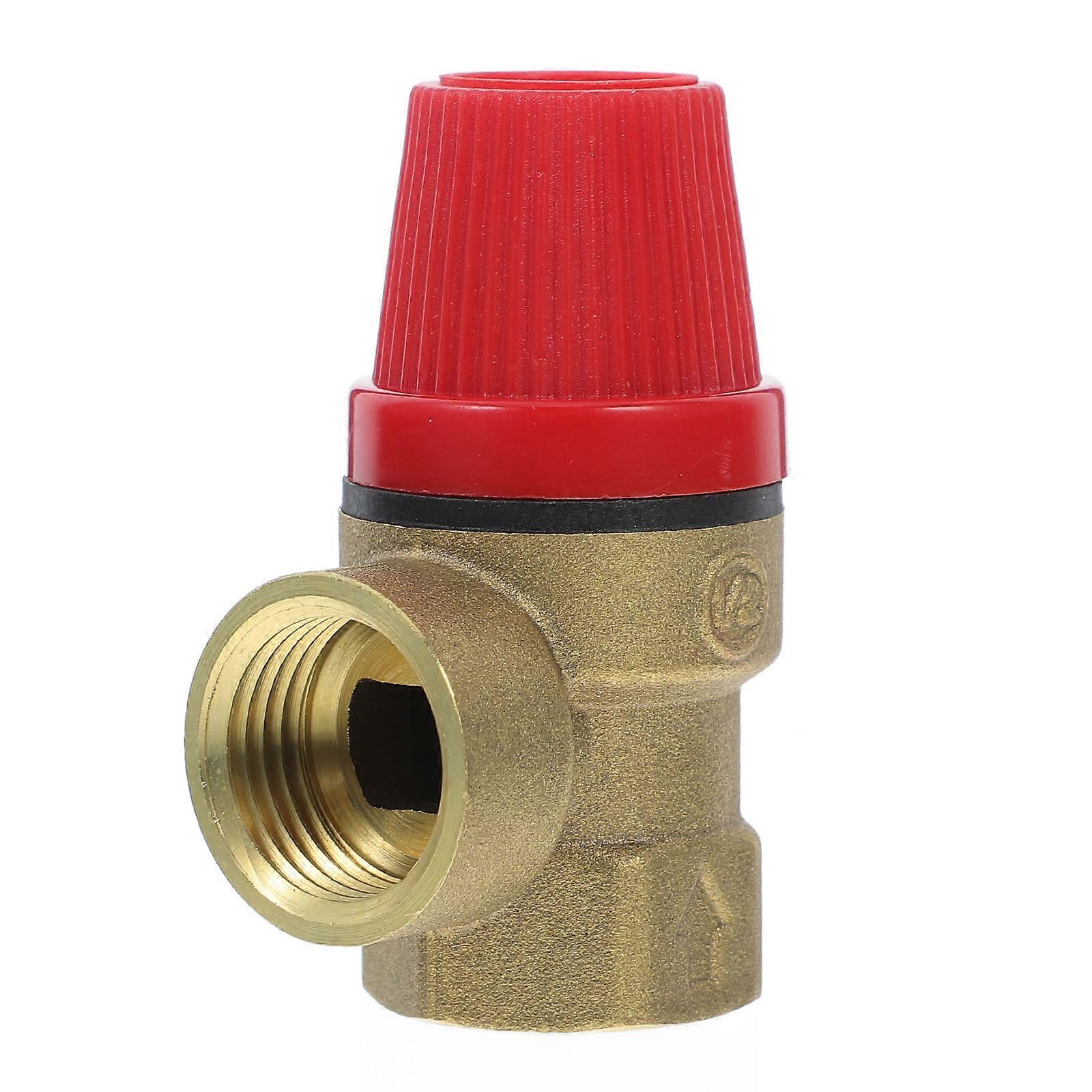 Brass Internal Thread Safety Valve for Boilers and Water Heaters