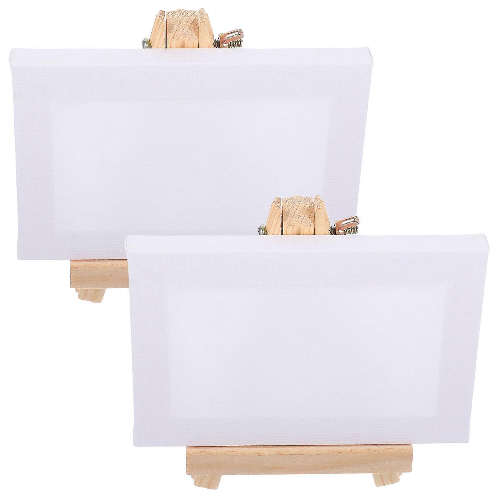 Easel Painting Set Drawing Board Artist Oil Painting Panel Rectangular Shape For Beginners 2 Sets