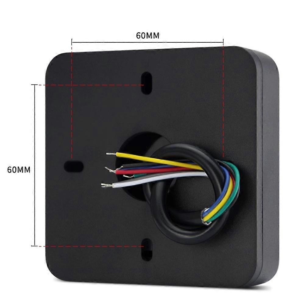IP68 Waterproof Square Access Control Card Reader Wiegand 26/34 Bit Card Reader Mifare Access Control MF