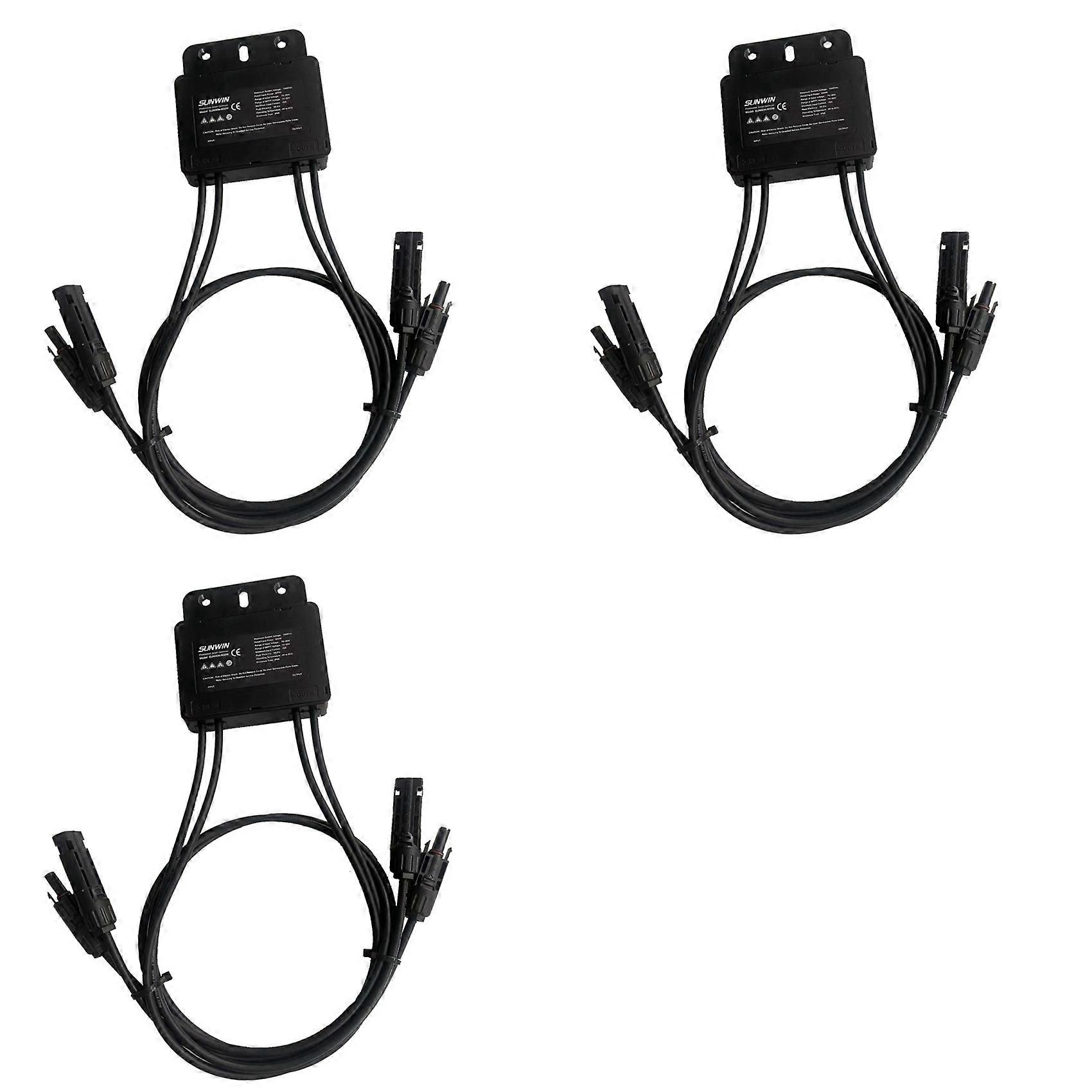 3X MPPT Power Optimizer 600W Photovoltaic Solar Power Optimizer PV Function Solar Optimizer 600W Optimizer