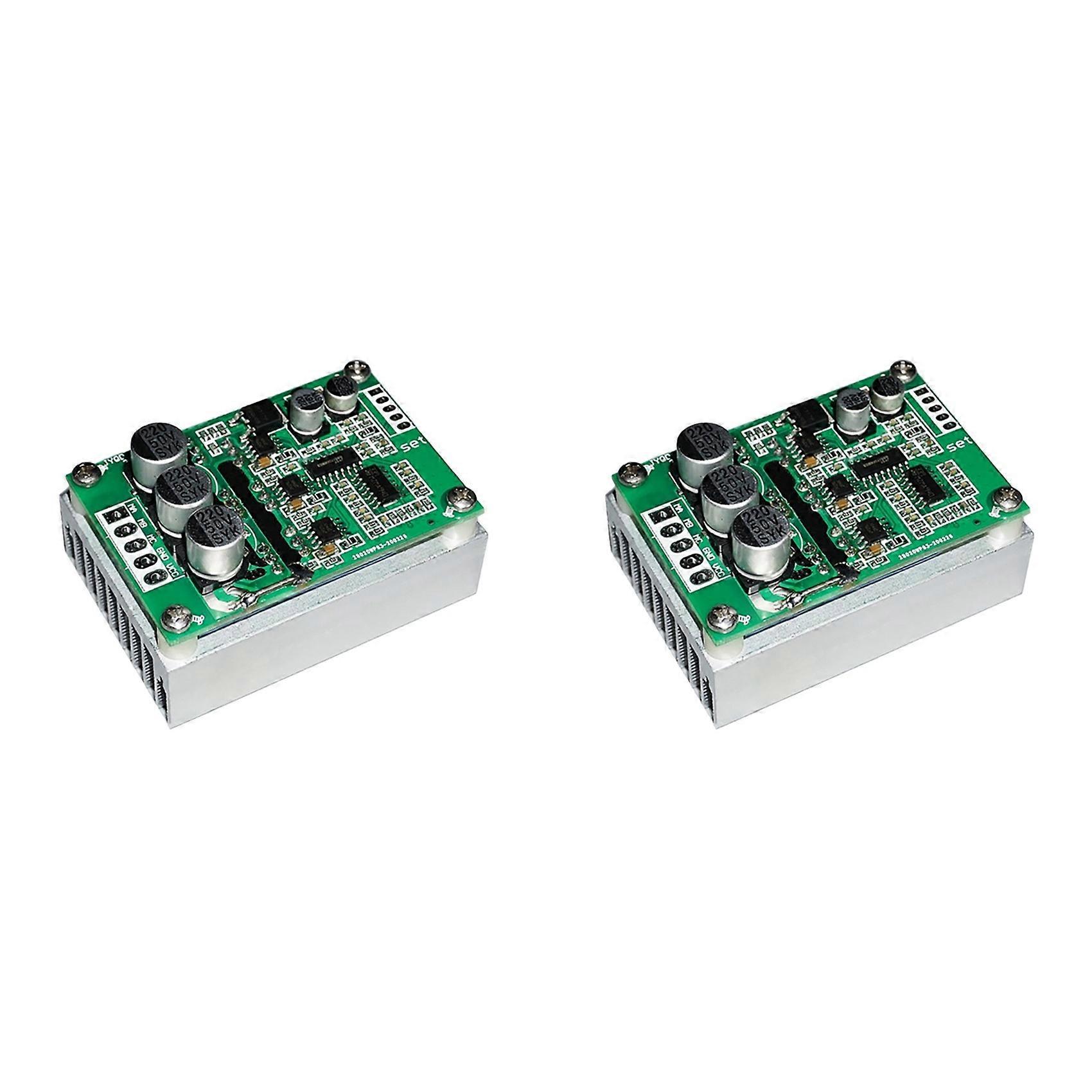 2X 500W 15A DC12-36V Brushless Hall Free Motor Driver Board Motor Foward Reverse Speed Controller Control Switch Module