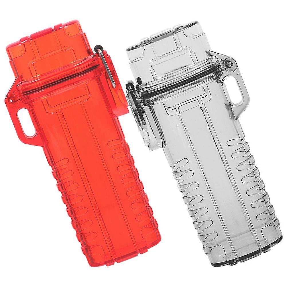 Durable Lighter Case Cover for Protecting 2Pcs Waterproof