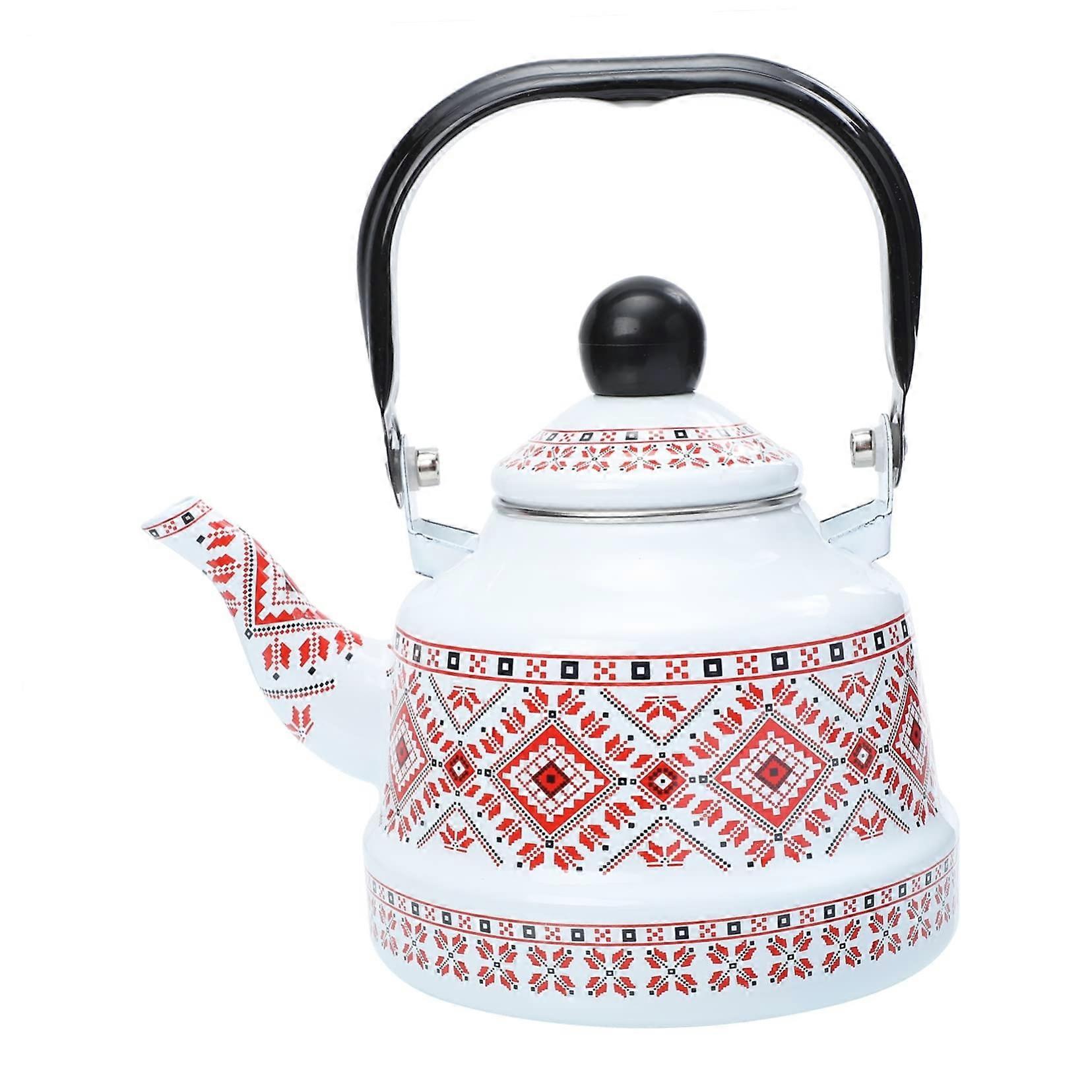 Stainless Steel Stovetop Kettle for Induction Cooktop with HeatResistant Handle and Large Capacity