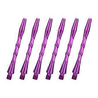 6Pieces Pattern Dart Stems Aluminum Dart Shafts Easy to Install Perfect for Competitive and Recreationals Use Accessory  Red