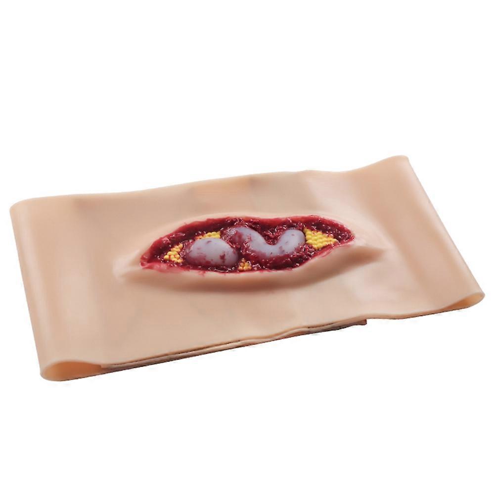  Abdominal Anatomy Wound Training Model for Medical Teaching and Training, an Emergency Simulation Model Can Worn