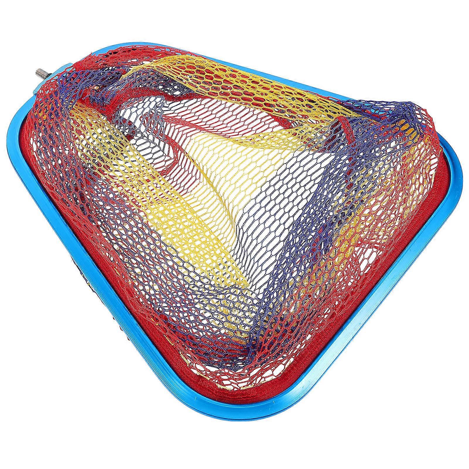 Reinforced Fishing Net Foldable Design Multi-Purpose Anglers Use In Freshwater Saltwater 1Set