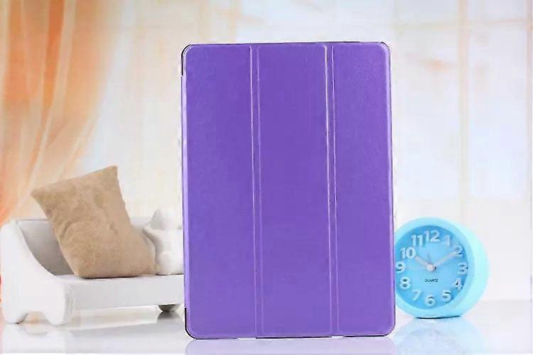 Stylish Case For Ipad Air2 Purple Silk Texture Leather
