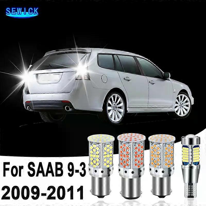 2pcs LED Reverse Light Backup Bulb Accessories For SAAB 9-3 2009 2010 2011