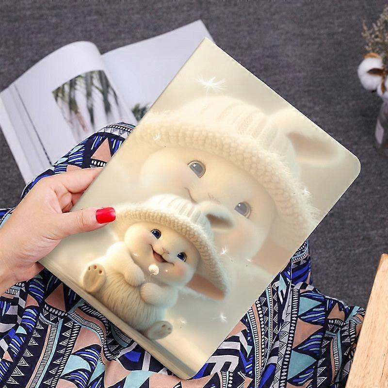 Stylish Case For Ipad 10.2 Inch Dandelion Rabbit Inch Silicone