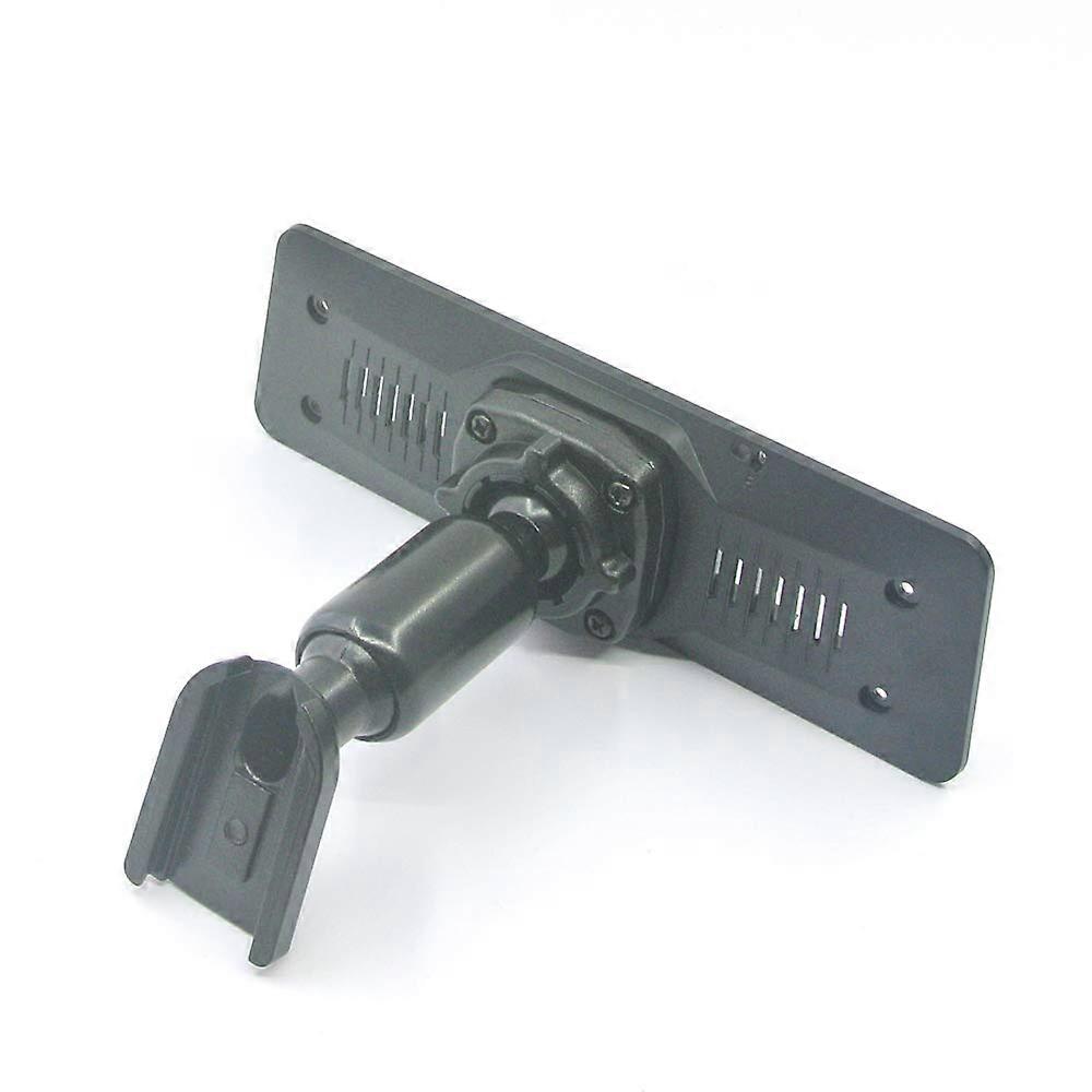 Rear View Mirror Dash Cam Mount with Stable Bracket Arm, Replacement Back Plate for Car DVR