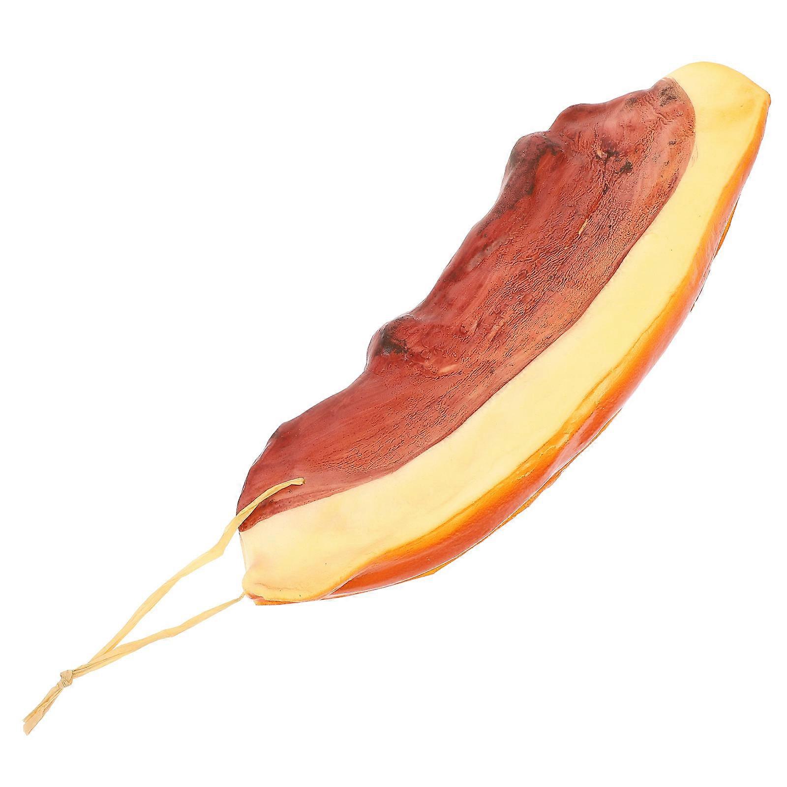 PU Bacon Model for Kids Playing Simulation Toy Decorative Prop