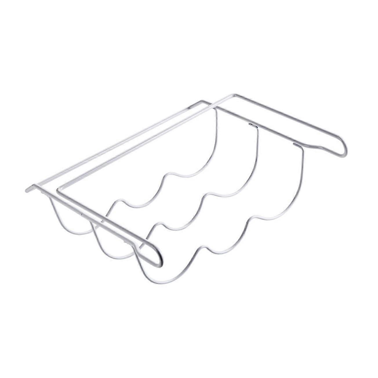 Fridge Bottle Organizer UnderShelf Wine Rack SpaceSaving Holder for Kitchen Cabinets and Pantry