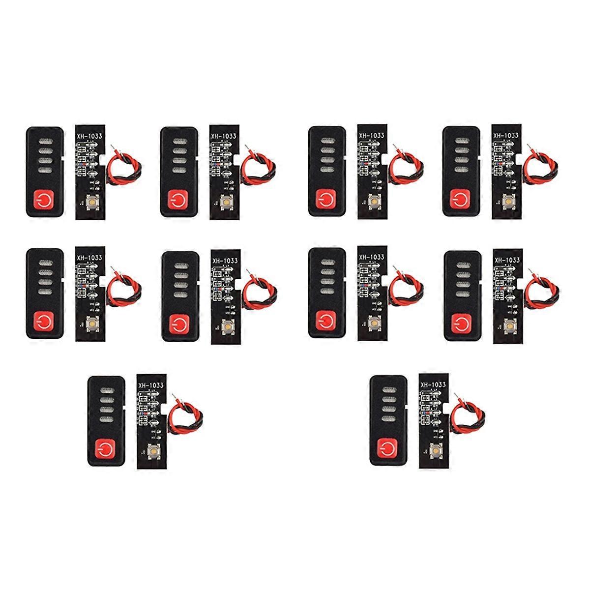 Electric Drill Battery Indicator LED Display for 21V/18V Lithium Batteries 18650 Capacity Visual Tool
