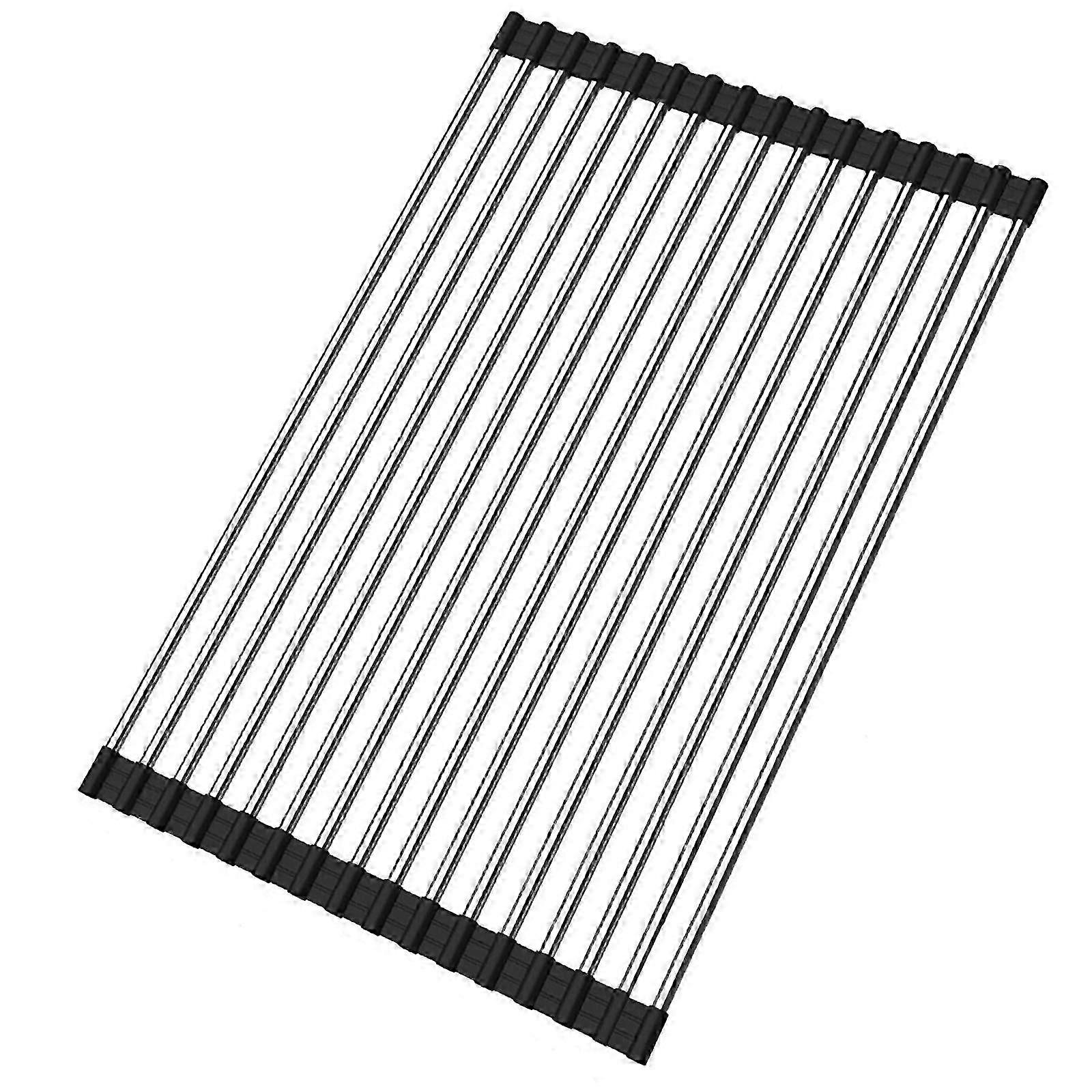 26-27 Folding dish rack, 17.8x11.8 inches