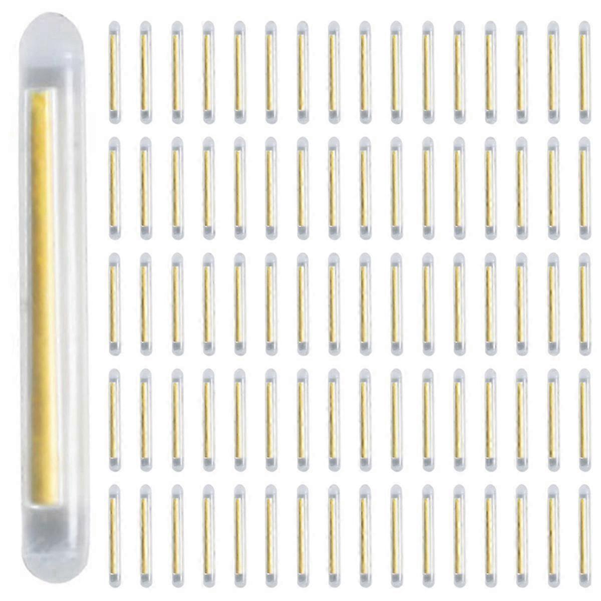 100PCS Fishing Float Light Stick LED Fluorescent Glow Sticks 4.5mm