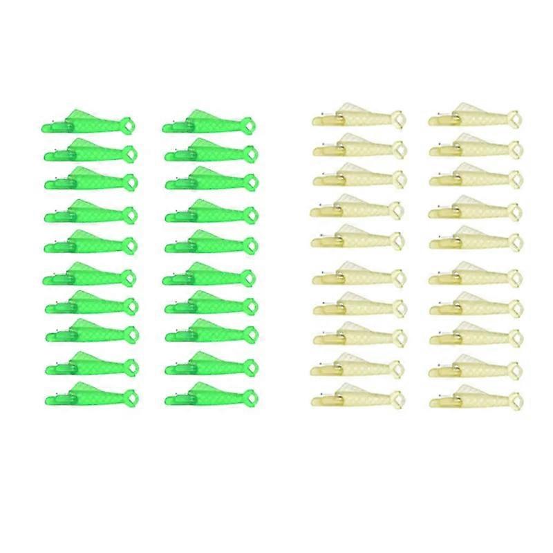 1/10/40pcs Quickly Auto Needle Threader DIY Sewing Tools Green Fish Threader Home Hand Machine Sewing Automatic Thread Device