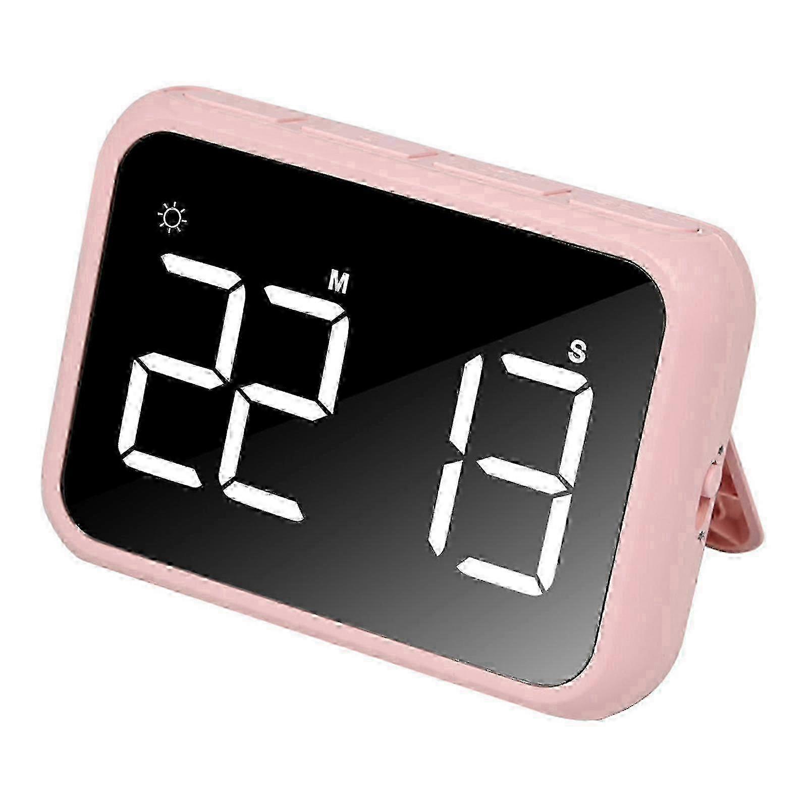 Big Timer with Night Light Portable Battery Powered Magnetic Versatile Countdown Stopwatch for Cooking Classroom Baking