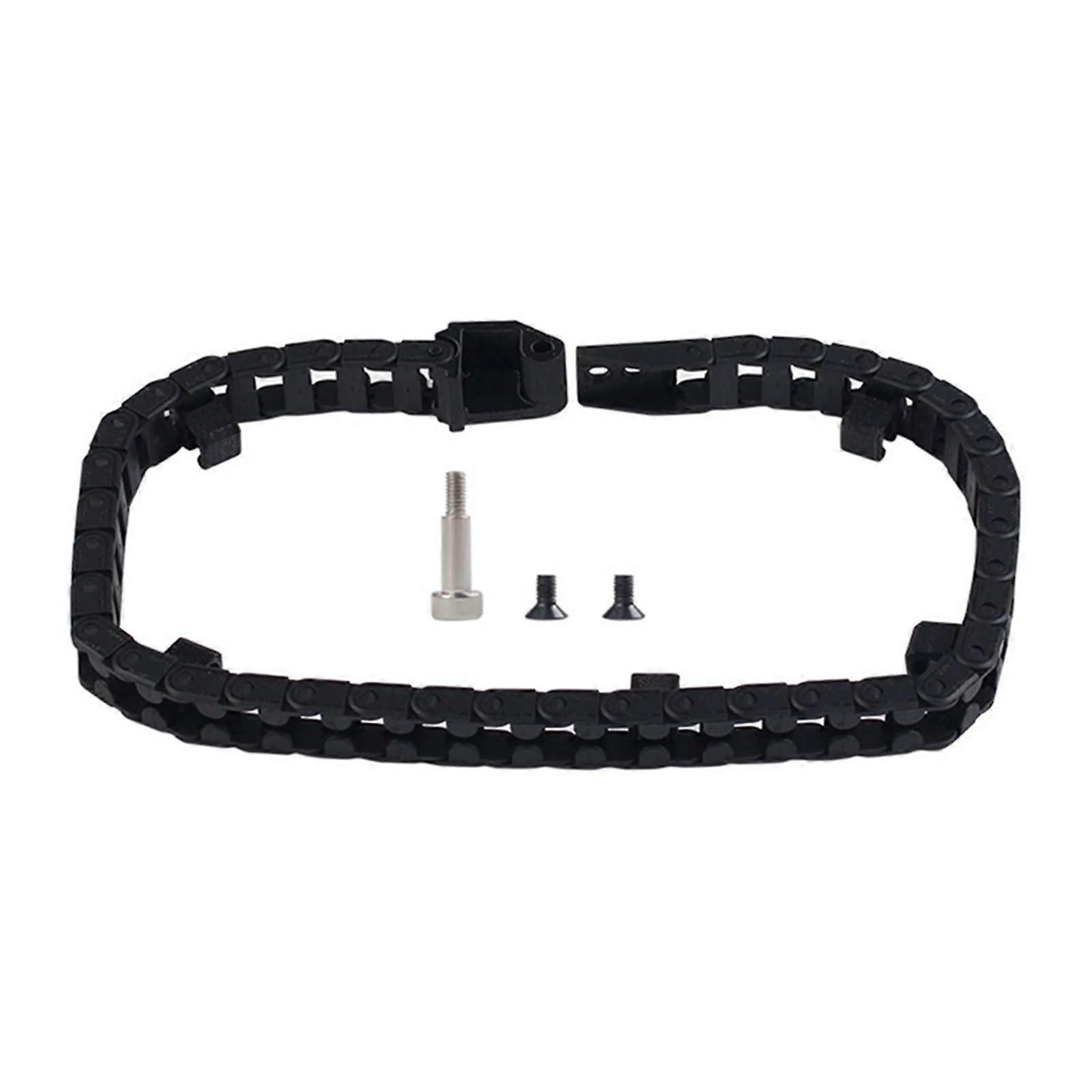 3D Printer Cable Chain 6x10mm Open Type Carrier Black Durable Kit for Creality K1 K1 Max