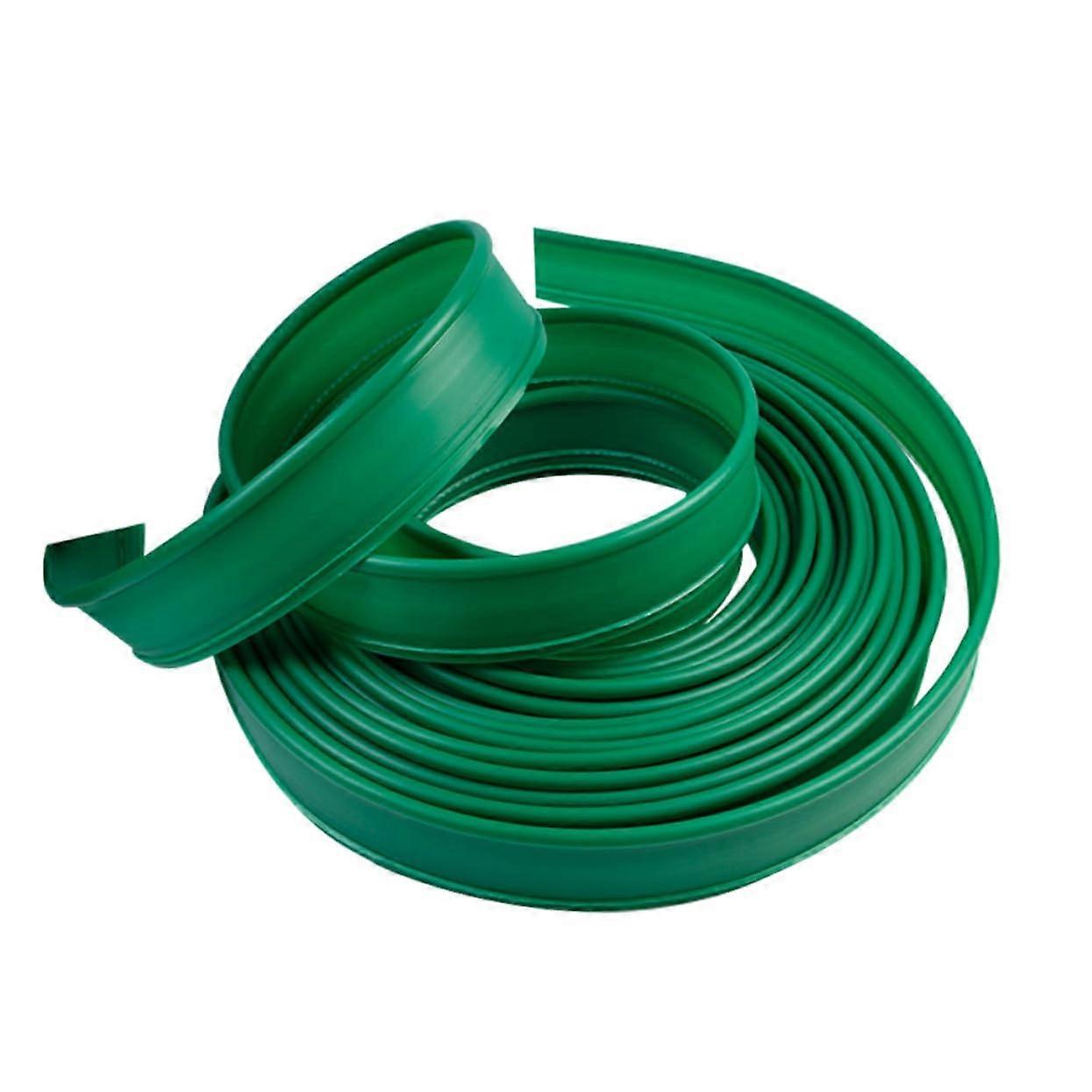 Flexible Plastic Garden Edging Strip for Landscaping, Durable Lawn Border Separator,  Length