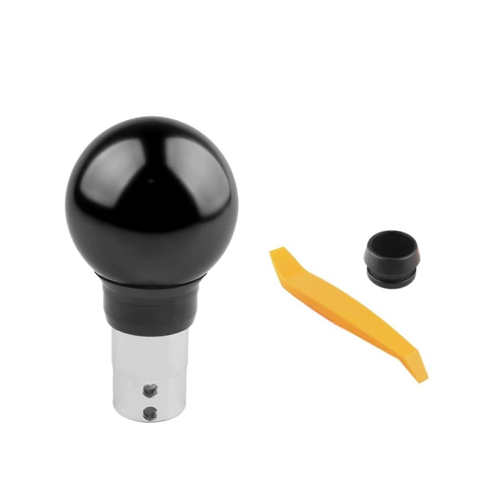 Automatic Gear Shift Knob Compatible with Mazda and Honda Civic, ABS Push Button Lever with Scratch Protection