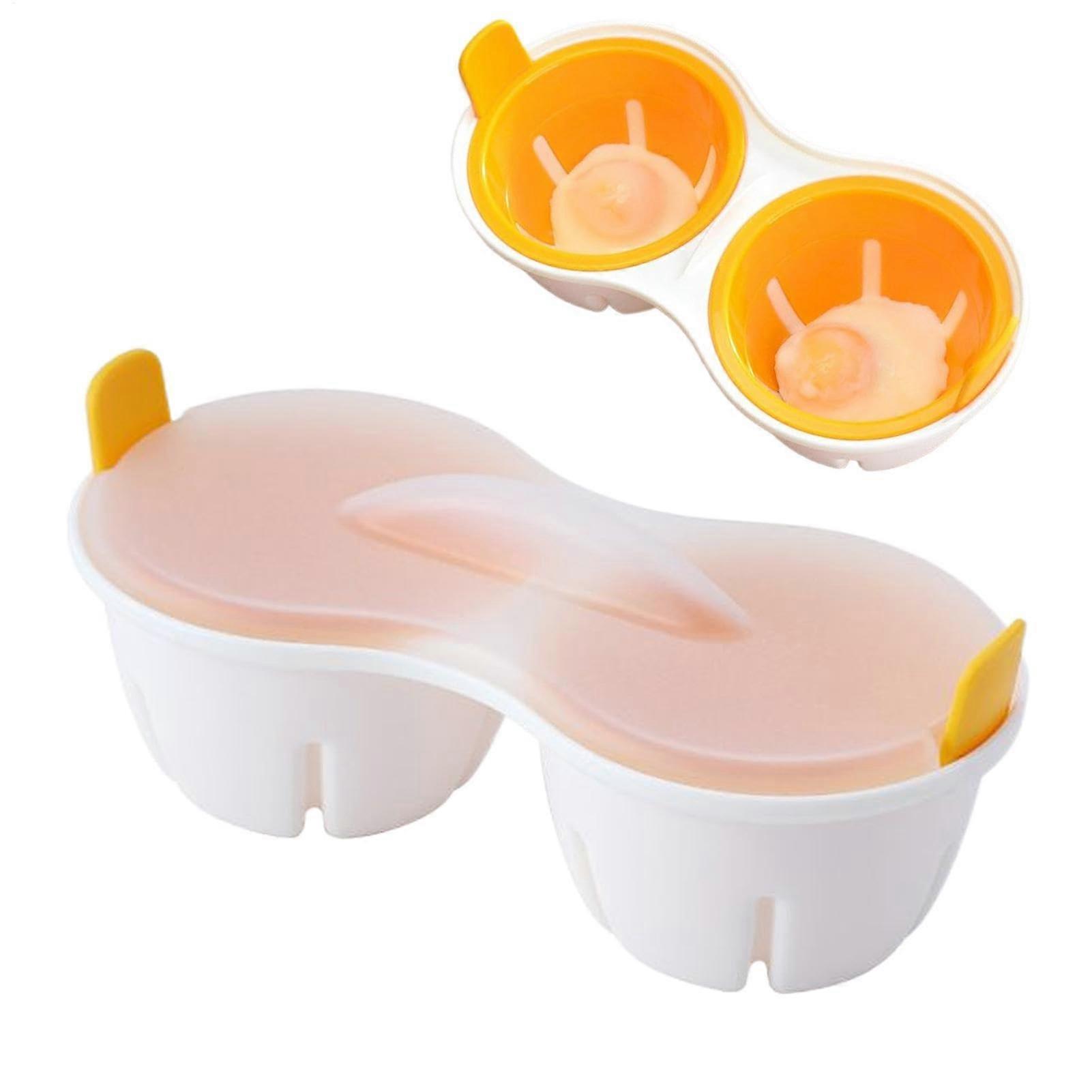 Microwave Egg Boiler and Cooker Steamer for Hard Boiled Eggs, Fast MultiLayer Cooking
