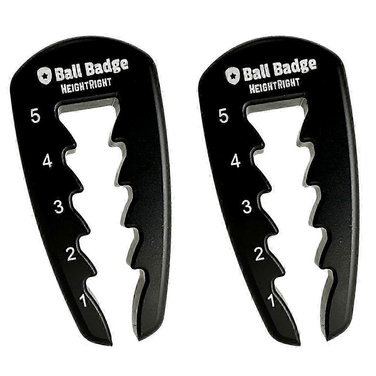 2PCS Adjustable Golf Tee Height Tool Precision Tee Height Setter