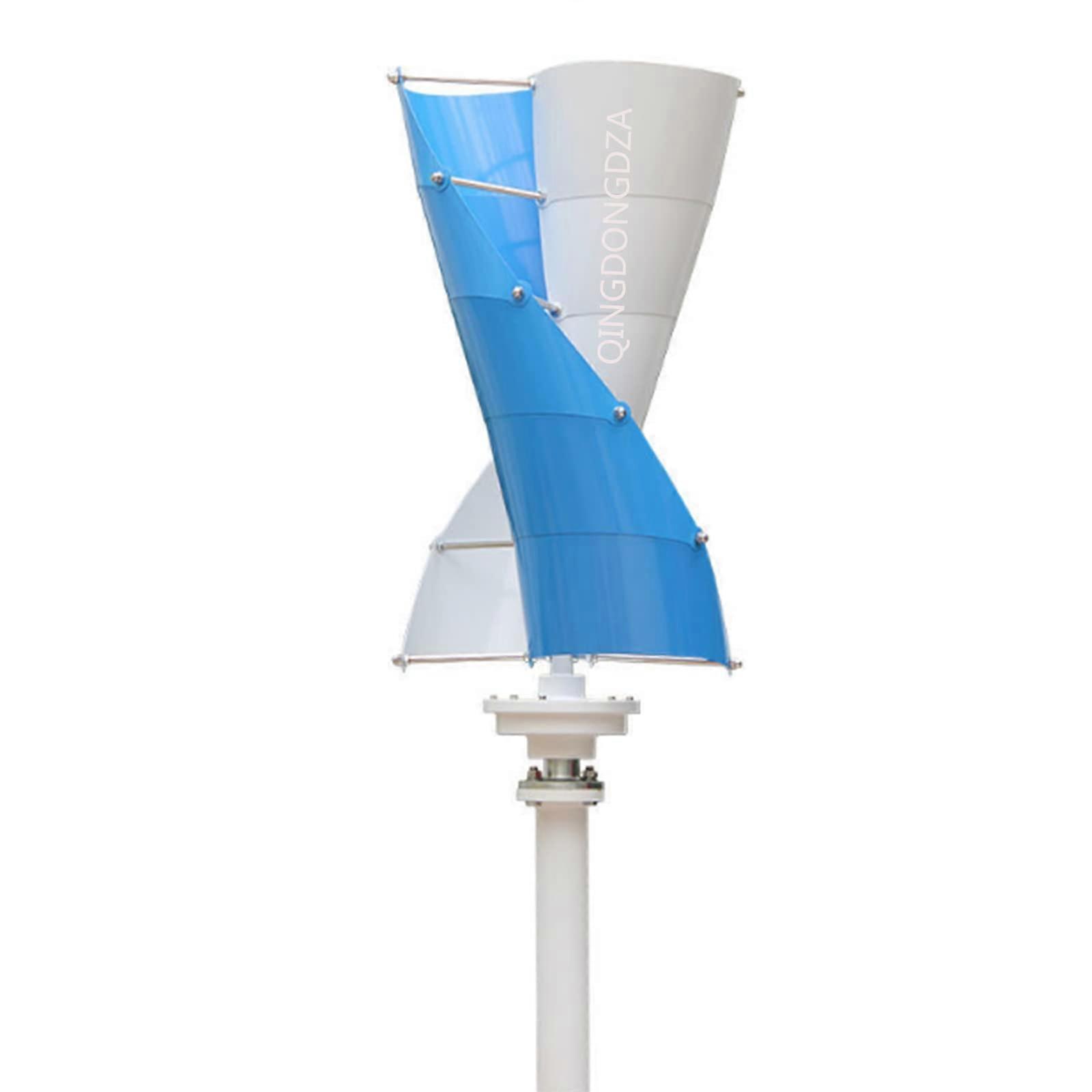 6000W Vertical Axis Wind Turbine Magnetic Levitation Generator 220V for Home Use with Controller