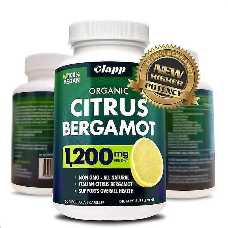 Citrus Bergamot 1200mg Capsules | High-Potency Pure Extract Supplement