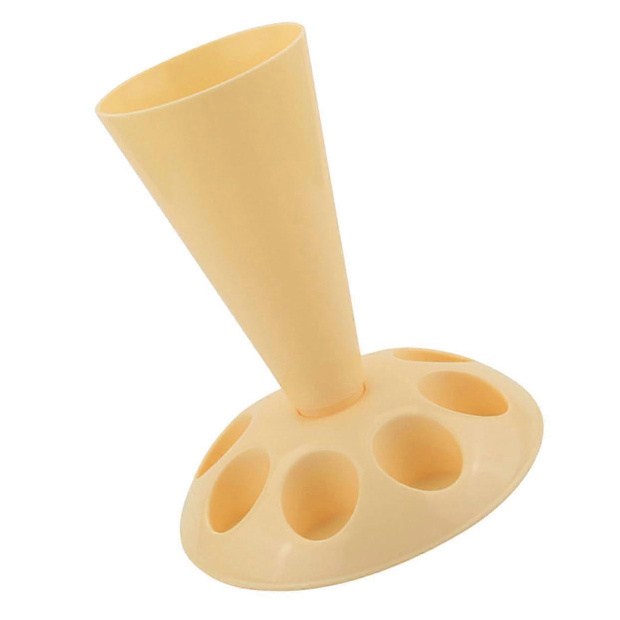 Cake Decorating Stand with Piping Tip Organizer for Fast Tip Changes and Compact Pastry Bag Storage