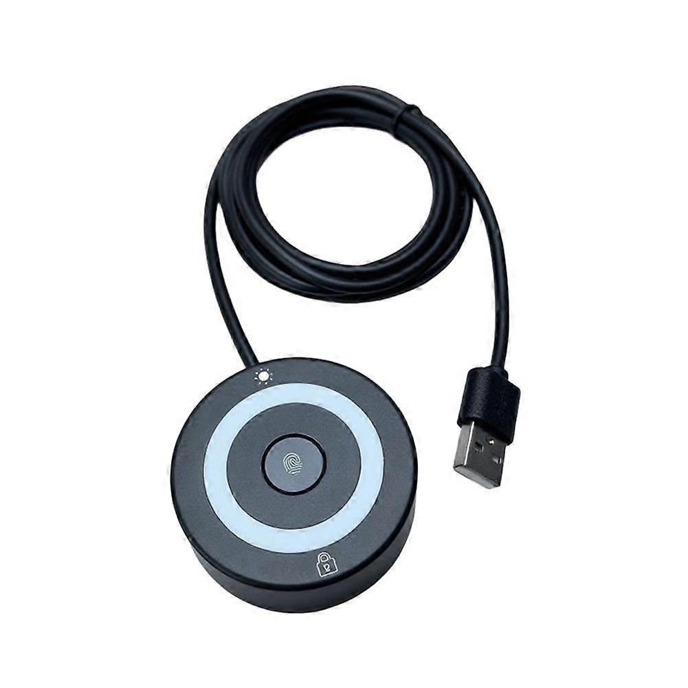 For Windows Hello Fingerprint USB Fingerprint Unlocking Lock Screen USB Fingerprint Login Computer/Win10/11