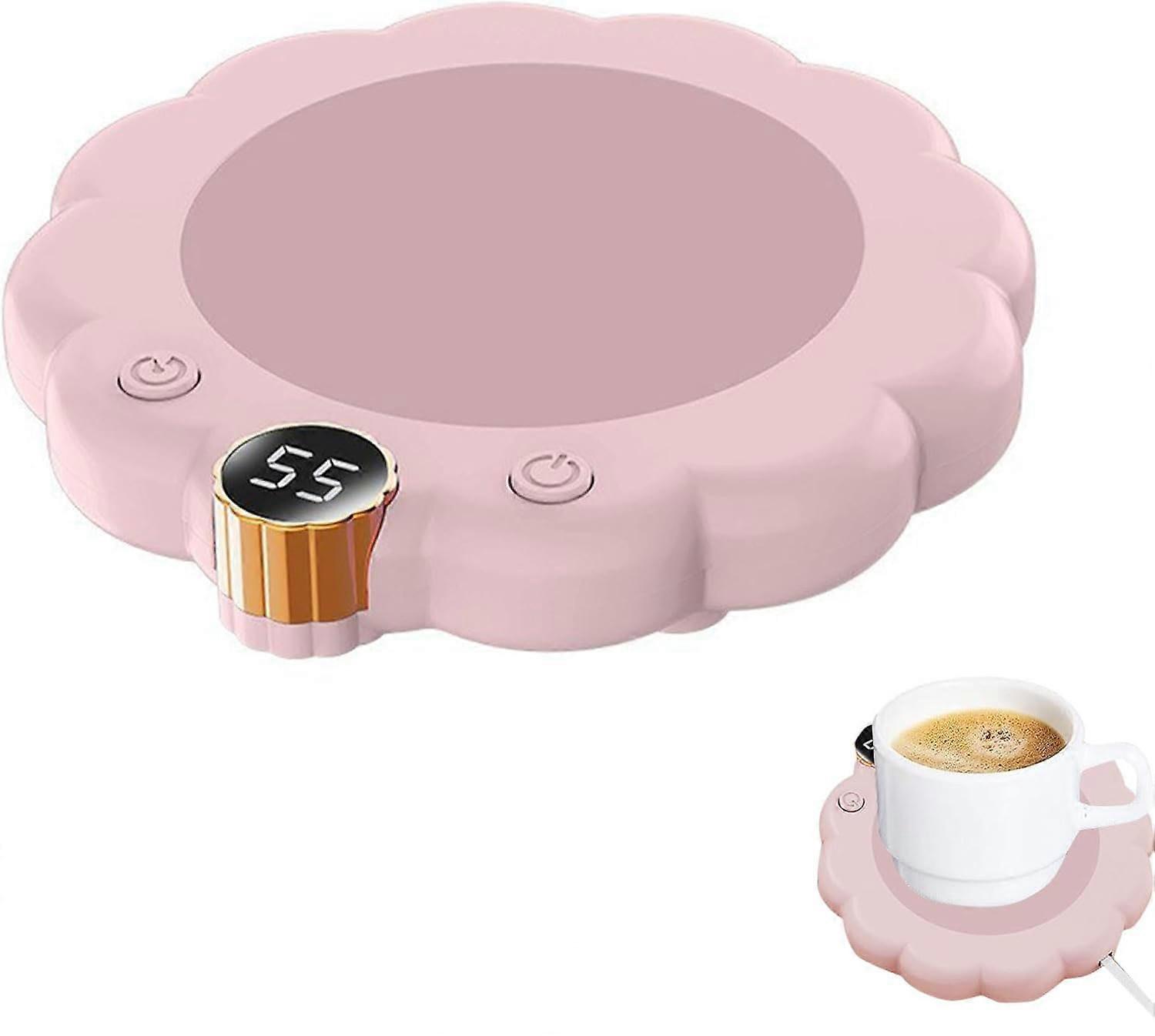 Three-temperature setting electric coffee cup warmer