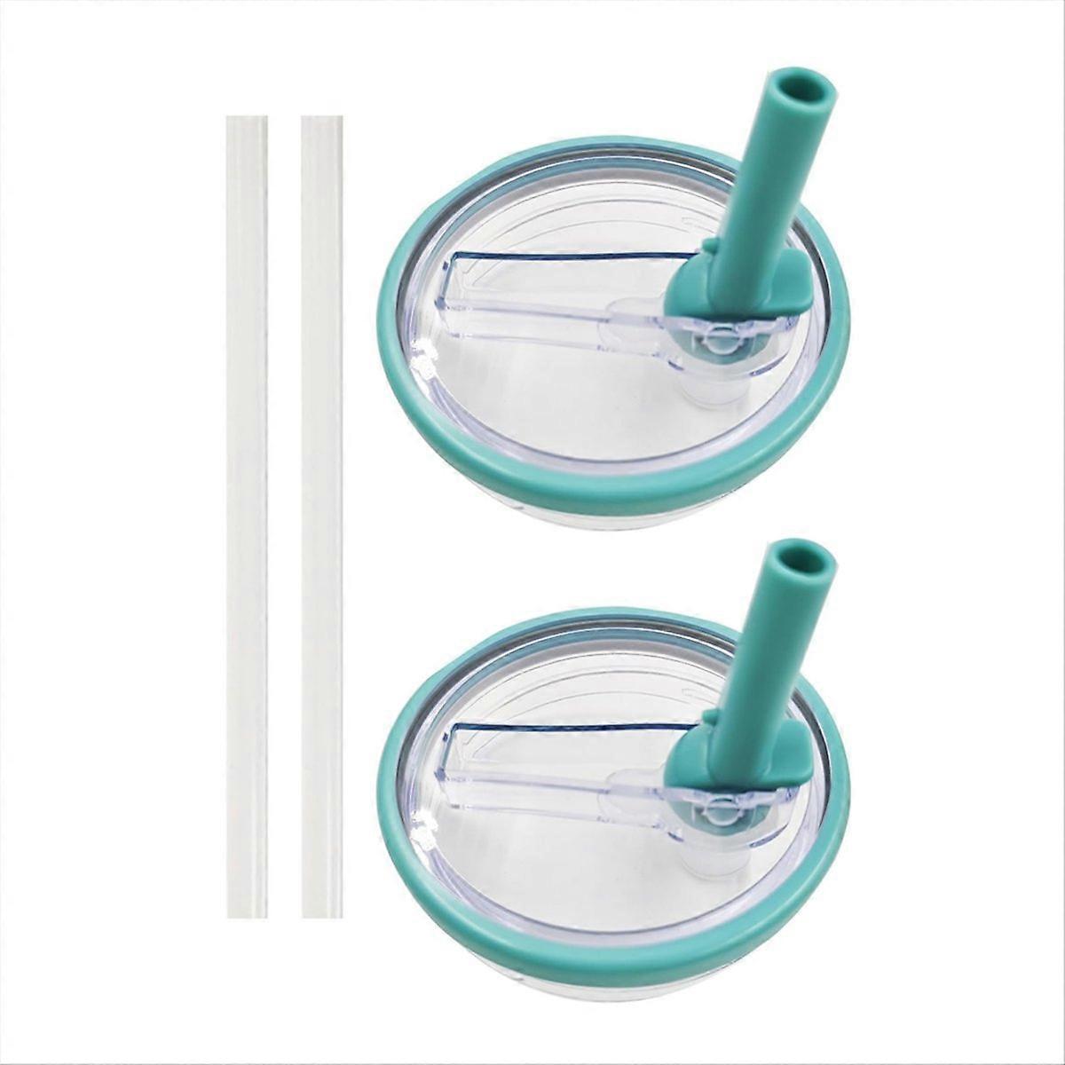 40oz Replaceble Tumbler Flip Straw Lid for Quencher E