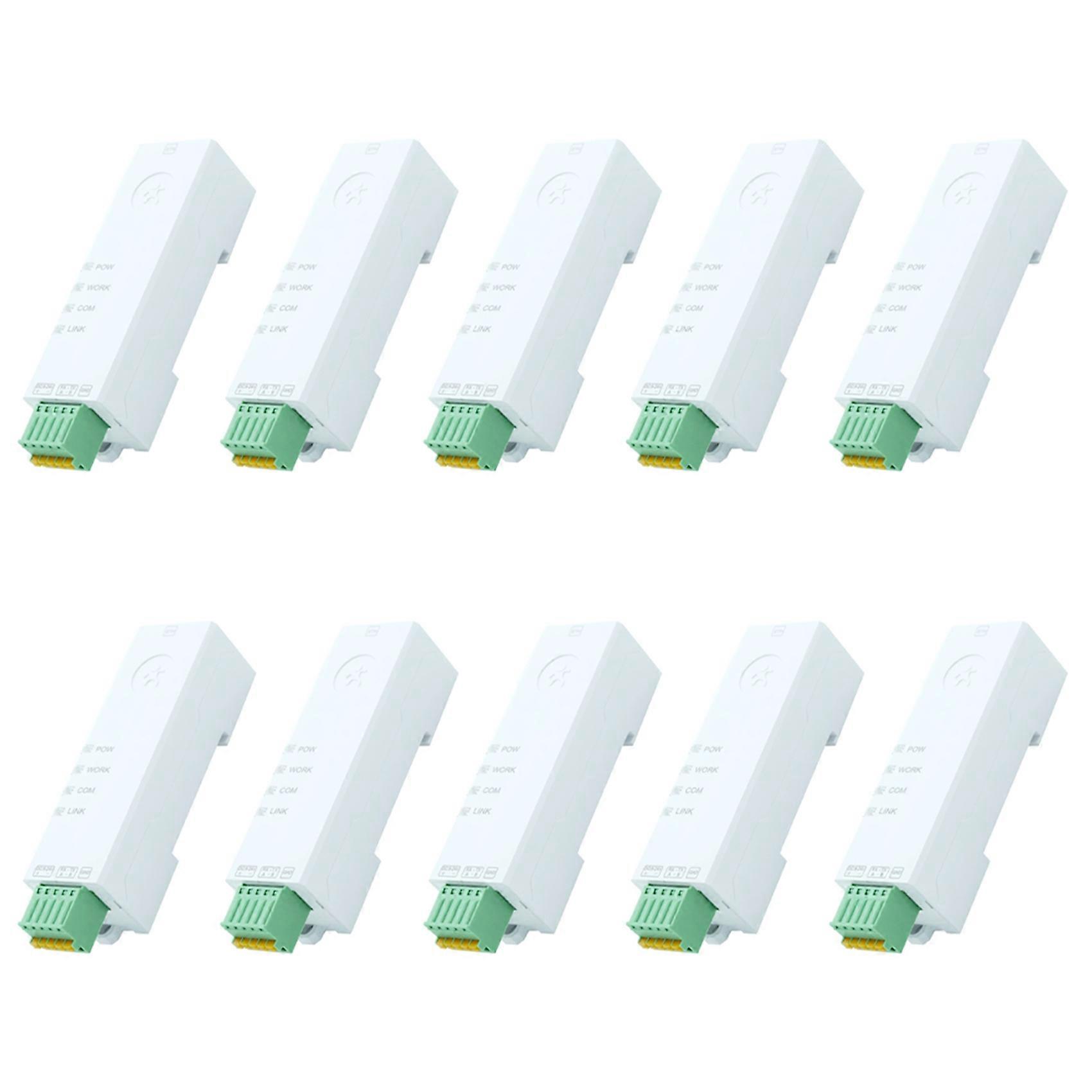 10X RS485 to Ethernet Converter Tiny Size Serial Server USR-DR134 Support TCP/UDP/HTTP/DHCP/DNSP Modbus TCP/RTU