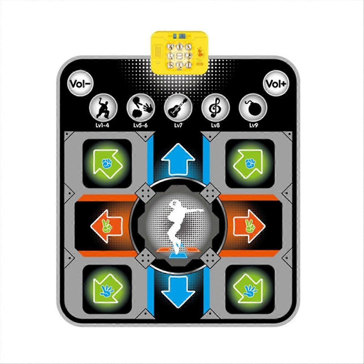 Elektronisk dansepude multifunktionspude udendørs stepdansemåtte