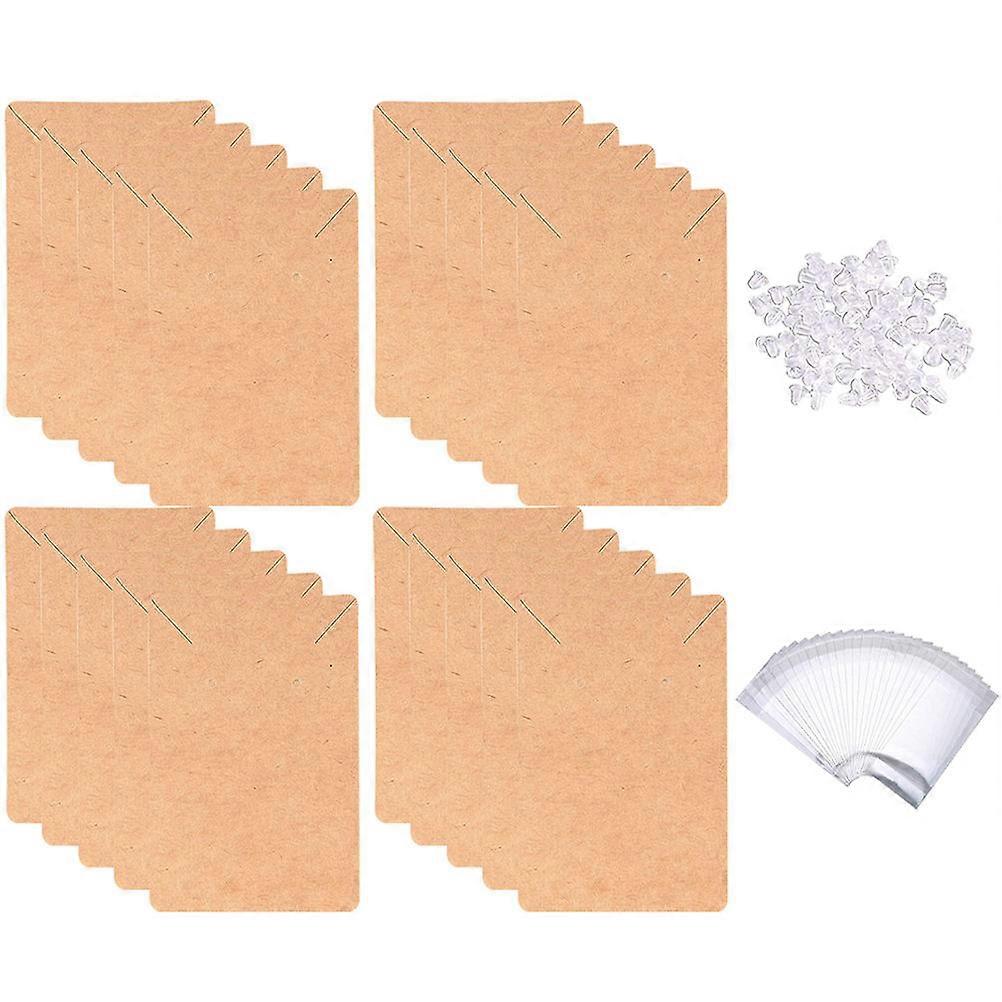 Jewelry Display Hanging For Packaging 12x8cm Assorted Color Rectangular Fine Craftsmanship 1 Set