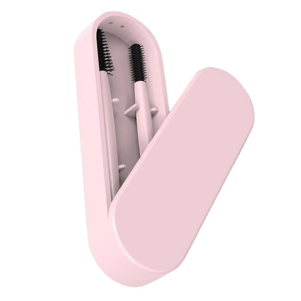 Silicone Eyebrow Brushes for Makeup 1Set Practical Pink Eyelash Combs