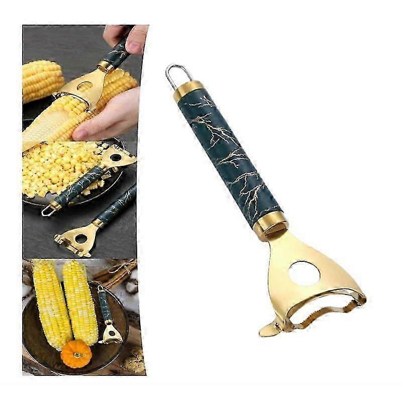 Cobbgobbler Corn Shucker, Stainless Stee Multifunctional Corn Cob Stripper Tool