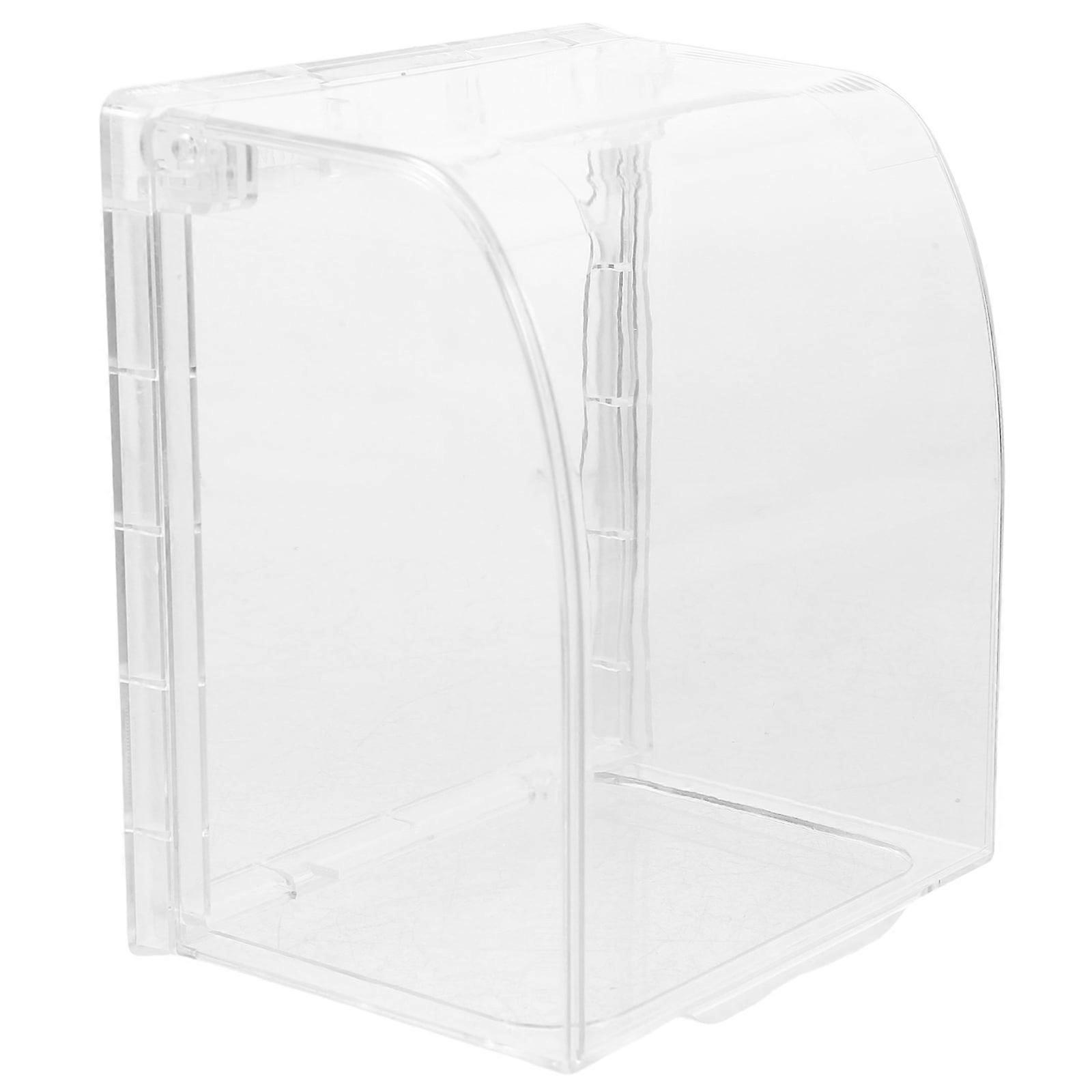 Outdoor Waterproof Electrical Outlet Cover Transparent Plastic Socket Protector for Wall Outlets