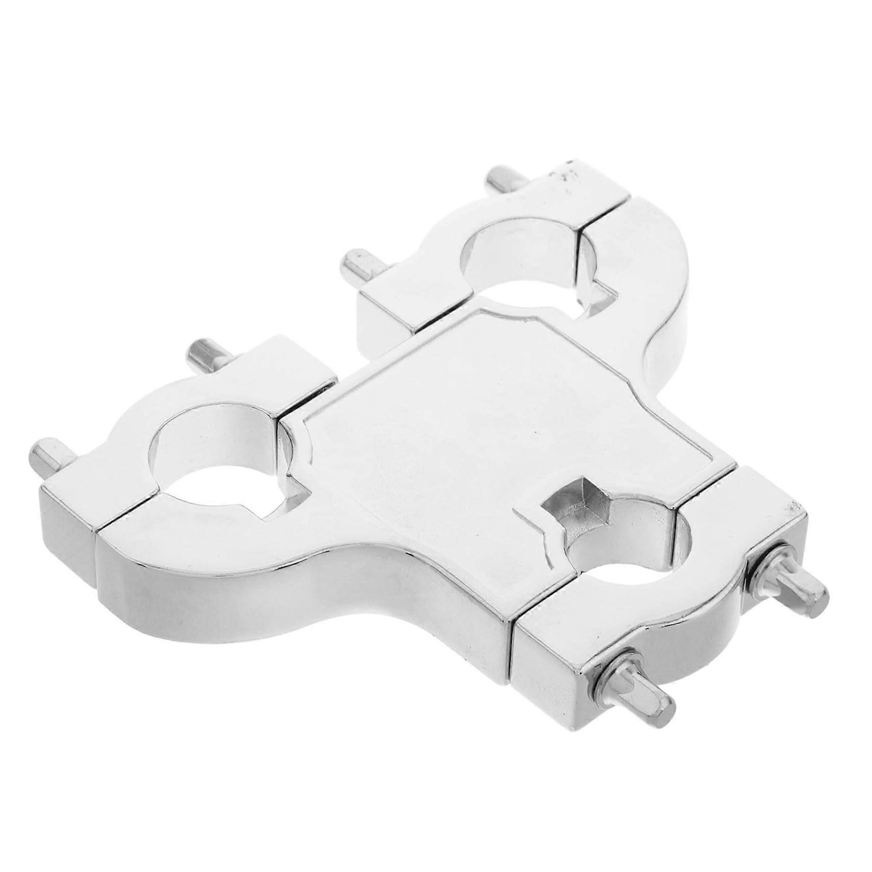 Adjustable Drum Rim Clamp with Secure Grip for Drum Set Accessories, Durable Metal Construction