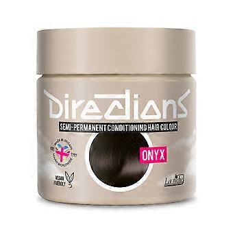 2 x La Riche Rich Naturals Range Semi-Permanent Hair Color 100ml - Onyx
